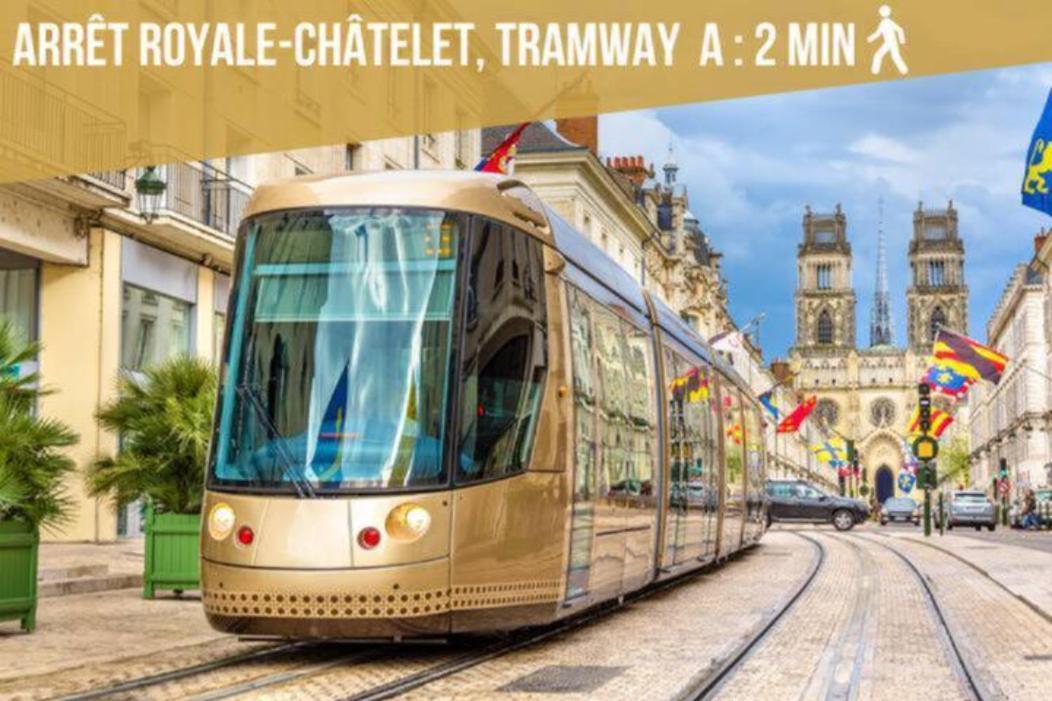 Apartamento T2 Le Chatelet Orléans Exterior foto